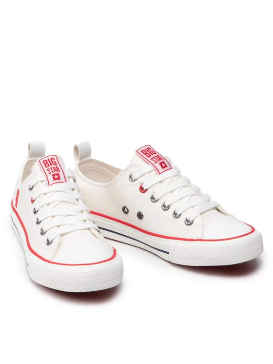 Big Star Shoes Γυναίκες Κλειστά Παπούτσια Sneakers JJ274123 Λευκό Λευκό 5 Big Star Shoes Γυναίκες Κλειστά Παπούτσια Sneakers JJ274123 Λευκό Λευκό - Image 5