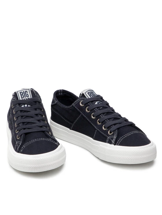 Big Star Shoes Γυναίκες Κλειστά Παπούτσια Πάνινα παπούτσια JJ274099 Σκούρο μπλε Σκούρο μπλε 5 Big Star Shoes Γυναίκες Κλειστά Παπούτσια Πάνινα παπούτσια JJ274099 Σκούρο μπλε Σκούρο μπλε - Image 5