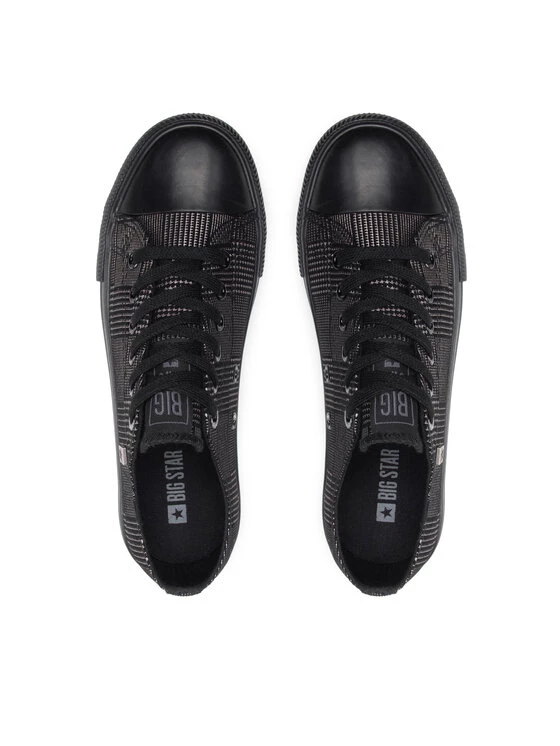 Big Star Shoes Γυναίκες Κλειστά Παπούτσια Sneakers JJ274100 Μαύρο Μαύρο 6 Big Star Shoes Γυναίκες Κλειστά Παπούτσια Sneakers JJ274100 Μαύρο Μαύρο - Image 6