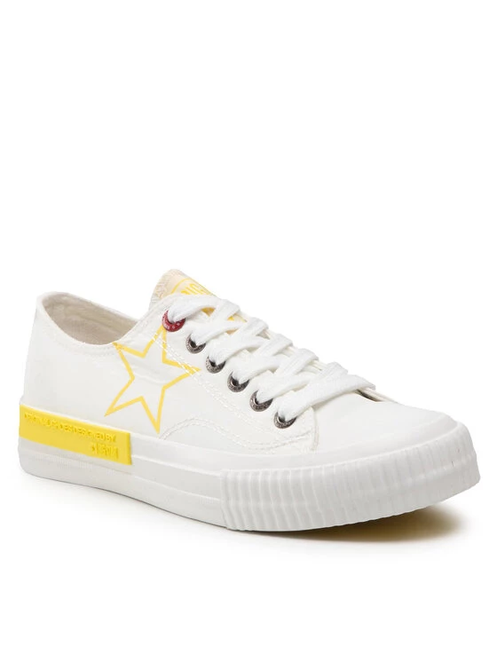 Big Star Shoes Γυναίκες Κλειστά Παπούτσια Sneakers JJ274384 Λευκό Λευκό 1 Big Star Shoes Γυναίκες Κλειστά Παπούτσια Sneakers JJ274384 Λευκό Λευκό