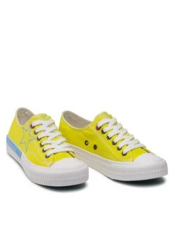 Big Star Shoes Γυναίκες Κλειστά Παπούτσια Sneakers JJ274388 Κίτρινο Κίτρινο -Big Star Shoes Sales Store unnamed file 1041