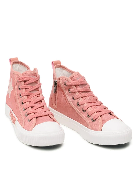Big Star Shoes Γυναίκες Κλειστά Παπούτσια Sneakers JJ274382 Ροζ Ροζ 5 Big Star Shoes Γυναίκες Κλειστά Παπούτσια Sneakers JJ274382 Ροζ Ροζ - Image 5
