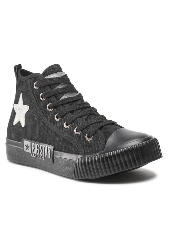 Big Star Shoes Γυναίκες Κλειστά Παπούτσια Sneakers JJ274380 Μαύρο Μαύρο 1 Big Star Shoes Γυναίκες Κλειστά Παπούτσια Sneakers JJ274380 Μαύρο Μαύρο