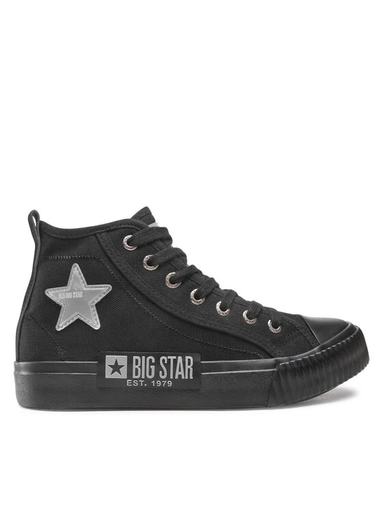 Big Star Shoes Γυναίκες Κλειστά Παπούτσια Sneakers JJ274380 Μαύρο Μαύρο 2 Big Star Shoes Γυναίκες Κλειστά Παπούτσια Sneakers JJ274380 Μαύρο Μαύρο - Image 2