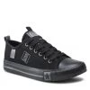 Big Star Shoes Γυναίκες Κλειστά Παπούτσια Sneakers JJ274257 Μαύρο Μαύρο