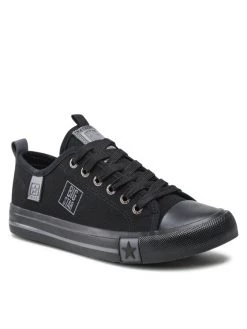 Big Star Shoes Γυναίκες Κλειστά Παπούτσια Sneakers JJ274257 Μαύρο Μαύρο