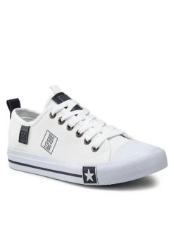 Big Star Shoes Γυναίκες Κλειστά Παπούτσια Sneakers JJ274255 Λευκό Λευκό