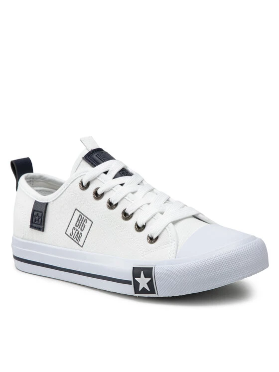 Big Star Shoes Γυναίκες Κλειστά Παπούτσια Sneakers JJ274255 Λευκό Λευκό 1 Big Star Shoes Γυναίκες Κλειστά Παπούτσια Sneakers JJ274255 Λευκό Λευκό