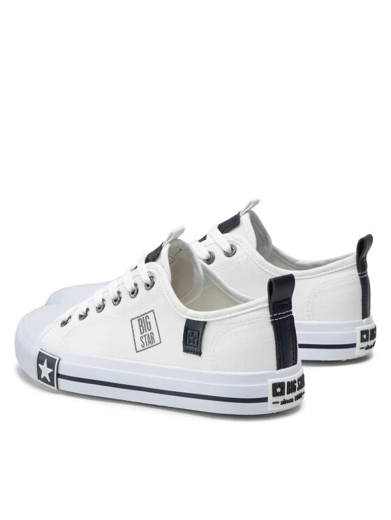 Big Star Shoes Γυναίκες Κλειστά Παπούτσια Sneakers JJ274255 Λευκό Λευκό 3 Big Star Shoes Γυναίκες Κλειστά Παπούτσια Sneakers JJ274255 Λευκό Λευκό - Image 3