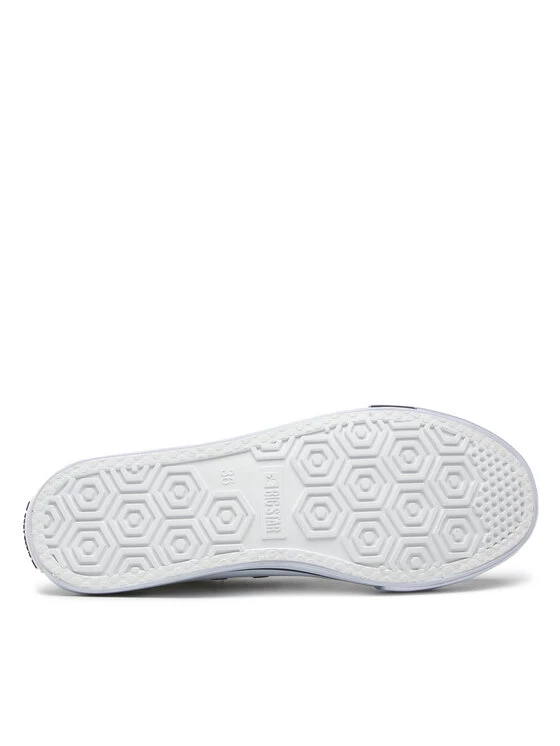 Big Star Shoes Γυναίκες Κλειστά Παπούτσια Sneakers JJ274255 Λευκό Λευκό 4 Big Star Shoes Γυναίκες Κλειστά Παπούτσια Sneakers JJ274255 Λευκό Λευκό - Image 4