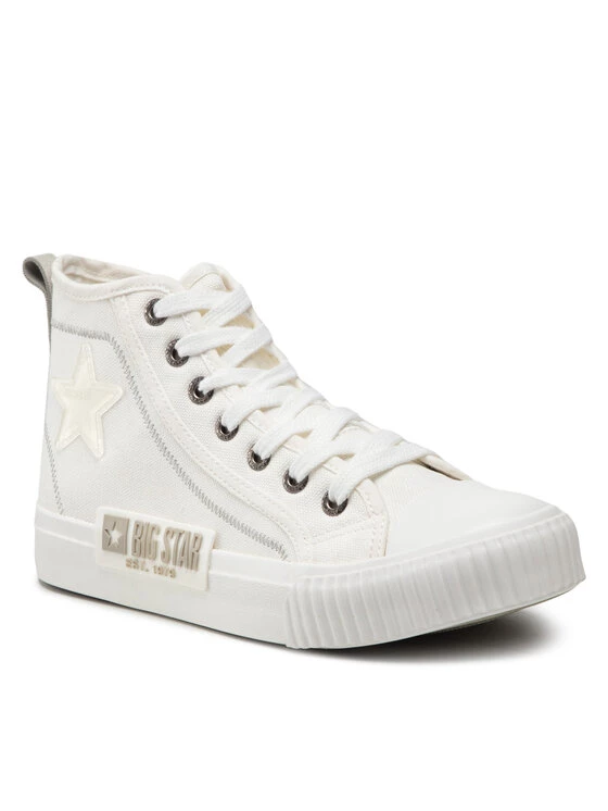 Big Star Shoes Γυναίκες Κλειστά Παπούτσια Sneakers JJ274379 Λευκό Λευκό 1 Big Star Shoes Γυναίκες Κλειστά Παπούτσια Sneakers JJ274379 Λευκό Λευκό
