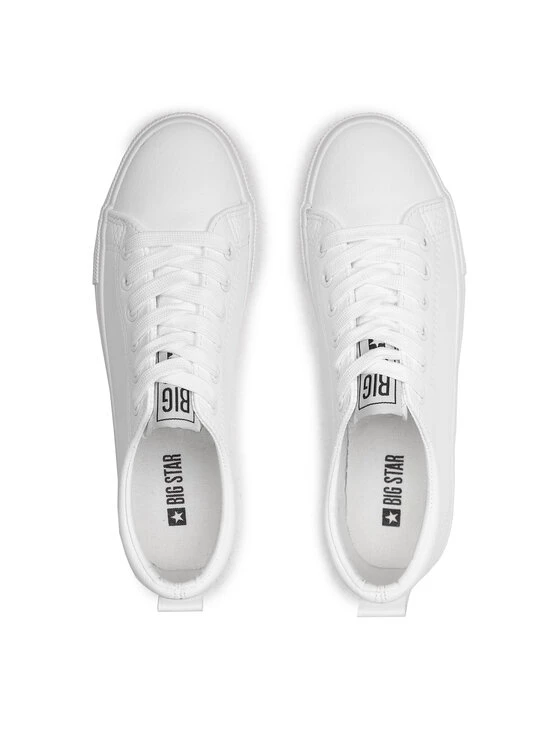 Big Star Shoes Γυναίκες Κλειστά Παπούτσια Πάνινα παπούτσια JJ274311 Λευκό Λευκό 6 Big Star Shoes Γυναίκες Κλειστά Παπούτσια Πάνινα παπούτσια JJ274311 Λευκό Λευκό - Image 6