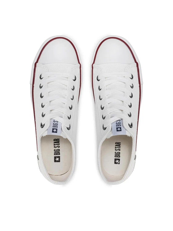 Big Star Shoes Γυναίκες Κλειστά Παπούτσια Sneakers II274001 Λευκό Λευκό 6 Big Star Shoes Γυναίκες Κλειστά Παπούτσια Sneakers II274001 Λευκό Λευκό - Image 6