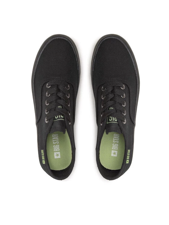 Big Star Shoes Γυναίκες Κλειστά Παπούτσια Πάνινα παπούτσια JJ274261 Μαύρο Μαύρο 6 Big Star Shoes Γυναίκες Κλειστά Παπούτσια Πάνινα παπούτσια JJ274261 Μαύρο Μαύρο - Image 6