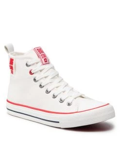 Big Star Shoes Γυναίκες Κλειστά Παπούτσια Sneakers JJ274127 Λευκό Λευκό