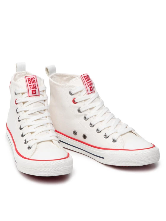Big Star Shoes Γυναίκες Κλειστά Παπούτσια Sneakers JJ274127 Λευκό Λευκό 5 Big Star Shoes Γυναίκες Κλειστά Παπούτσια Sneakers JJ274127 Λευκό Λευκό - Image 5
