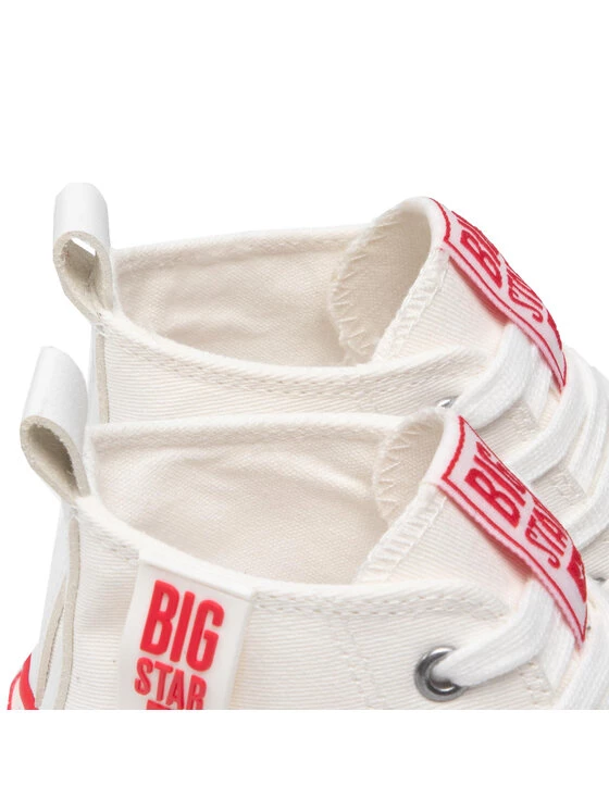 Big Star Shoes Γυναίκες Κλειστά Παπούτσια Sneakers JJ274127 Λευκό Λευκό 6 Big Star Shoes Γυναίκες Κλειστά Παπούτσια Sneakers JJ274127 Λευκό Λευκό - Image 6