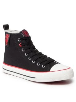 Big Star Shoes Γυναίκες Κλειστά Παπούτσια Sneakers JJ274126 Μαύρο Μαύρο