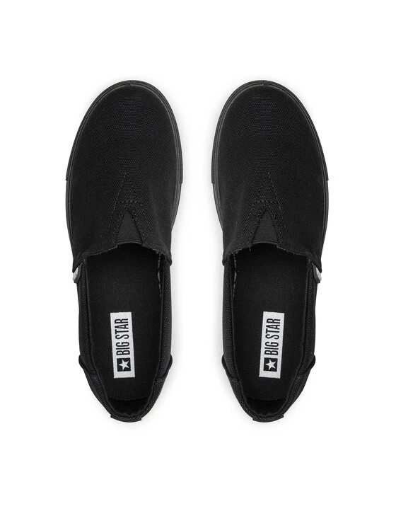 Big Star Shoes Γυναίκες Κλειστά Παπούτσια Πάνινα παπούτσια JJ274172 Μαύρο Μαύρο 6 Big Star Shoes Γυναίκες Κλειστά Παπούτσια Πάνινα παπούτσια JJ274172 Μαύρο Μαύρο - Image 6