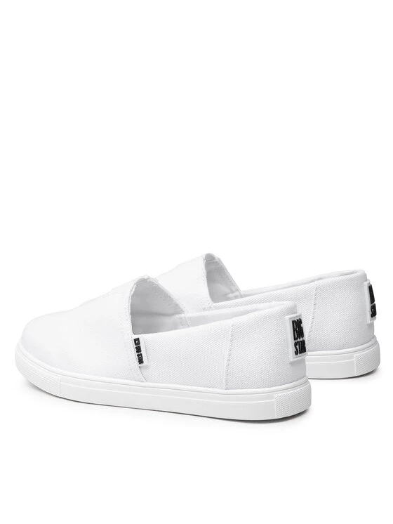 Big Star Shoes Γυναίκες Κλειστά Παπούτσια Πάνινα παπούτσια JJ274173 Λευκό Λευκό 3 Big Star Shoes Γυναίκες Κλειστά Παπούτσια Πάνινα παπούτσια JJ274173 Λευκό Λευκό - Image 3