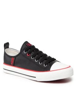 Big Star Shoes Γυναίκες Κλειστά Παπούτσια Sneakers JJ274129 Μαύρο Μαύρο