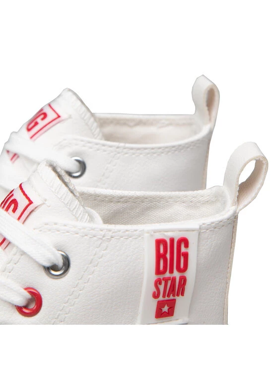 Big Star Shoes Γυναίκες Κλειστά Παπούτσια Sneakers JJ274132 Λευκό Λευκό 5 Big Star Shoes Γυναίκες Κλειστά Παπούτσια Sneakers JJ274132 Λευκό Λευκό - Image 5