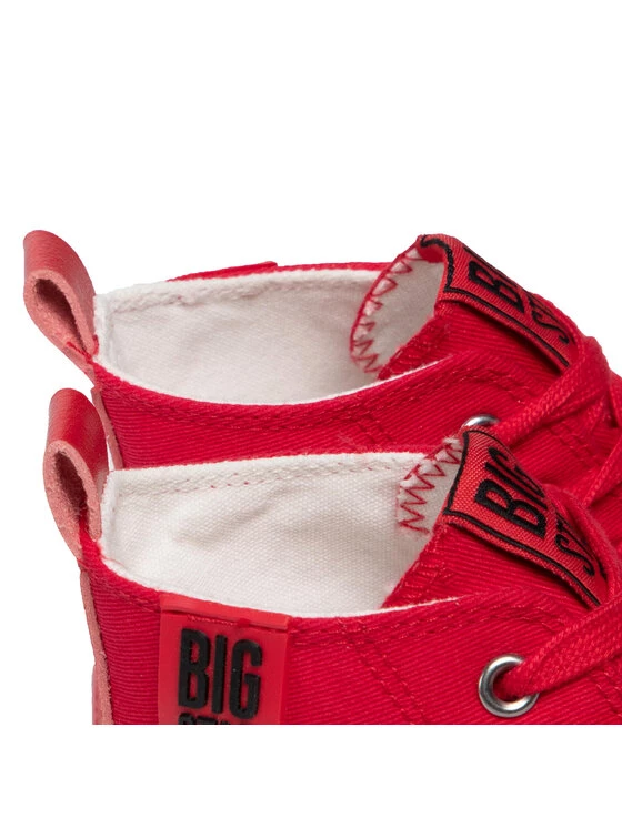 Big Star Shoes Γυναίκες Κλειστά Παπούτσια Sneakers JJ274128 Κόκκινο Κόκκινο 6 Big Star Shoes Γυναίκες Κλειστά Παπούτσια Sneakers JJ274128 Κόκκινο Κόκκινο - Image 6