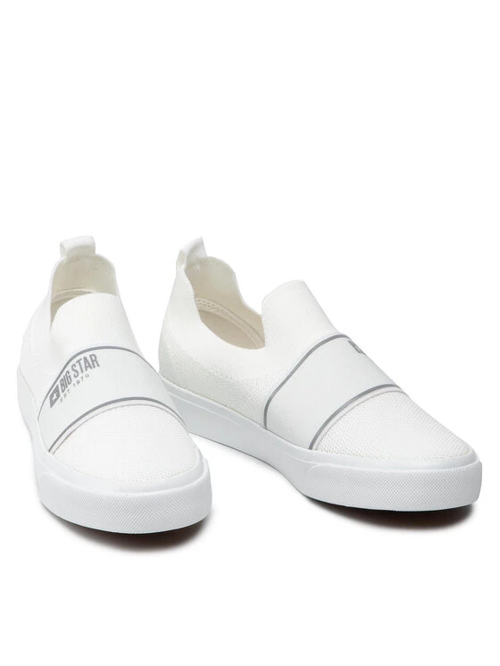 Big Star Shoes Γυναίκες Κλειστά Παπούτσια Πάνινα παπούτσια JJ274092 Λευκό Λευκό 5 Big Star Shoes Γυναίκες Κλειστά Παπούτσια Πάνινα παπούτσια JJ274092 Λευκό Λευκό - Image 5