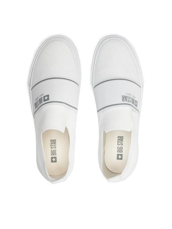 Big Star Shoes Γυναίκες Κλειστά Παπούτσια Πάνινα παπούτσια JJ274092 Λευκό Λευκό 6 Big Star Shoes Γυναίκες Κλειστά Παπούτσια Πάνινα παπούτσια JJ274092 Λευκό Λευκό - Image 6