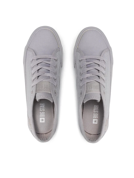 Big Star Shoes Γυναίκες Κλειστά Παπούτσια Πάνινα παπούτσια JJ274069 Γκρι Γκρι 6 Big Star Shoes Γυναίκες Κλειστά Παπούτσια Πάνινα παπούτσια JJ274069 Γκρι Γκρι - Image 6