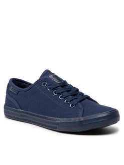 Big Star Shoes Γυναίκες Κοντά Sneakers Πάνινα παπούτσια JJ274067 Σκούρο μπλε Σκούρο μπλε