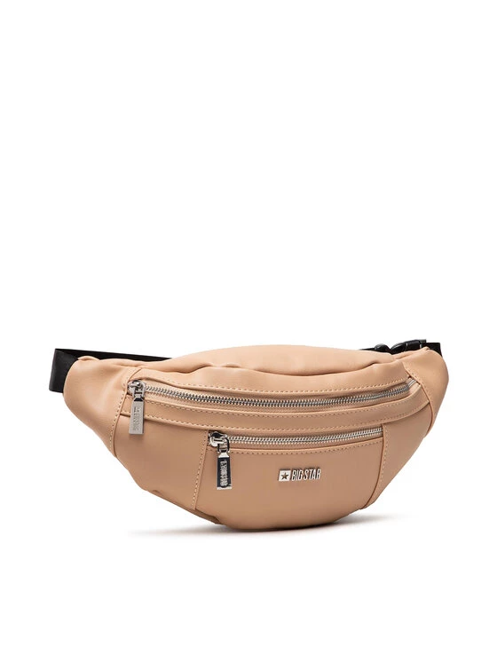 Big Star Shoes Γυναίκες Τσαντάκια Μέσης Τσαντάκι μέσης JJ574081 Μπεζ Μπεζ 2 Big Star Shoes Γυναίκες Τσαντάκια Μέσης Τσαντάκι μέσης JJ574081 Μπεζ Μπεζ - Image 2