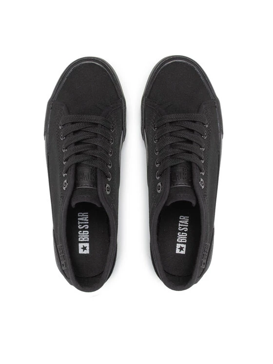 Big Star Shoes Γυναίκες Κλειστά Παπούτσια Πάνινα παπούτσια JJ274066 Μαύρο Μαύρο 6 Big Star Shoes Γυναίκες Κλειστά Παπούτσια Πάνινα παπούτσια JJ274066 Μαύρο Μαύρο - Image 6