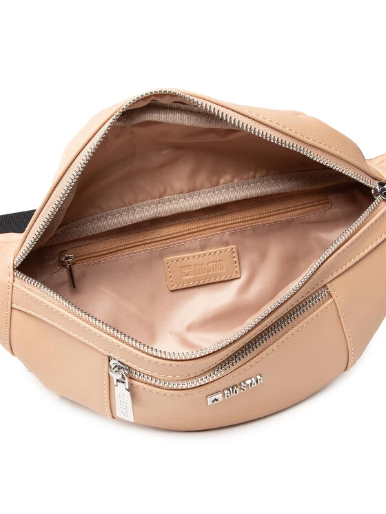 Big Star Shoes Γυναίκες Τσαντάκια Μέσης Τσαντάκι μέσης JJ574081 Μπεζ Μπεζ 6 Big Star Shoes Γυναίκες Τσαντάκια Μέσης Τσαντάκι μέσης JJ574081 Μπεζ Μπεζ - Image 6