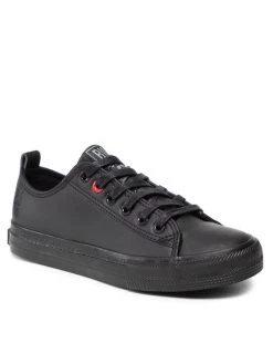 Big Star Shoes Γυναίκες Κλειστά Παπούτσια Sneakers JJ274006 Μαύρο Μαύρο