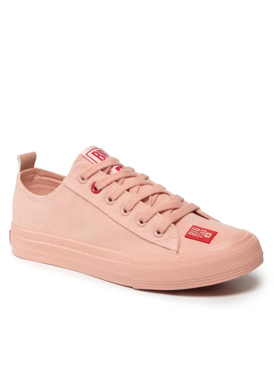 Big Star Shoes Γυναίκες Κλειστά Παπούτσια Sneakers JJ274018 Ροζ Ροζ 1 Big Star Shoes Γυναίκες Κλειστά Παπούτσια Sneakers JJ274018 Ροζ Ροζ