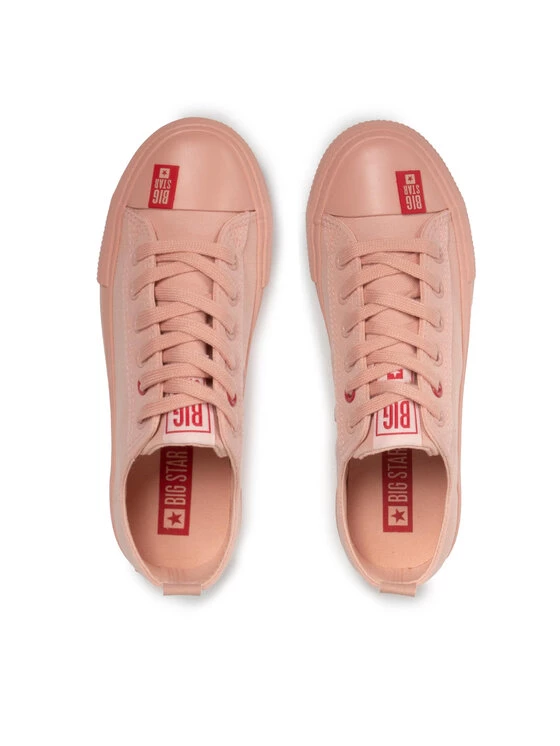 Big Star Shoes Γυναίκες Κλειστά Παπούτσια Sneakers JJ274018 Ροζ Ροζ 5 Big Star Shoes Γυναίκες Κλειστά Παπούτσια Sneakers JJ274018 Ροζ Ροζ - Image 5