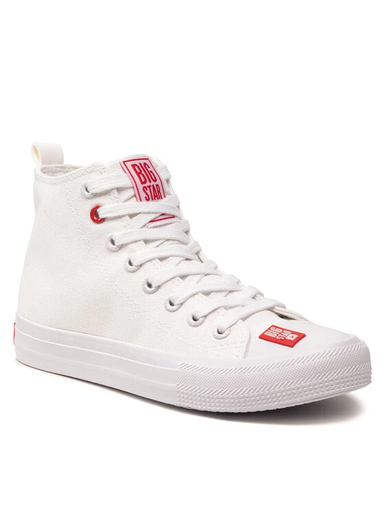 Big Star Shoes Γυναίκες Κλειστά Παπούτσια Sneakers JJ274010 Λευκό Λευκό 1 Big Star Shoes Γυναίκες Κλειστά Παπούτσια Sneakers JJ274010 Λευκό Λευκό