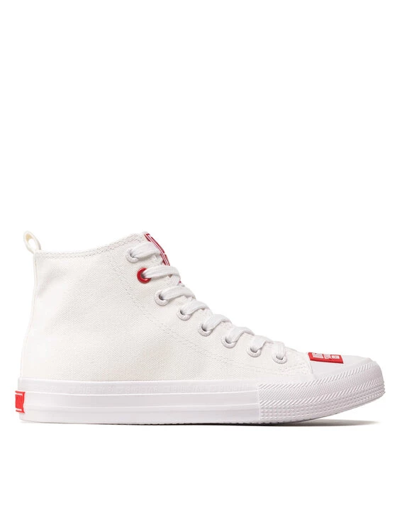 Big Star Shoes Γυναίκες Κλειστά Παπούτσια Sneakers JJ274010 Λευκό Λευκό 2 Big Star Shoes Γυναίκες Κλειστά Παπούτσια Sneakers JJ274010 Λευκό Λευκό - Image 2