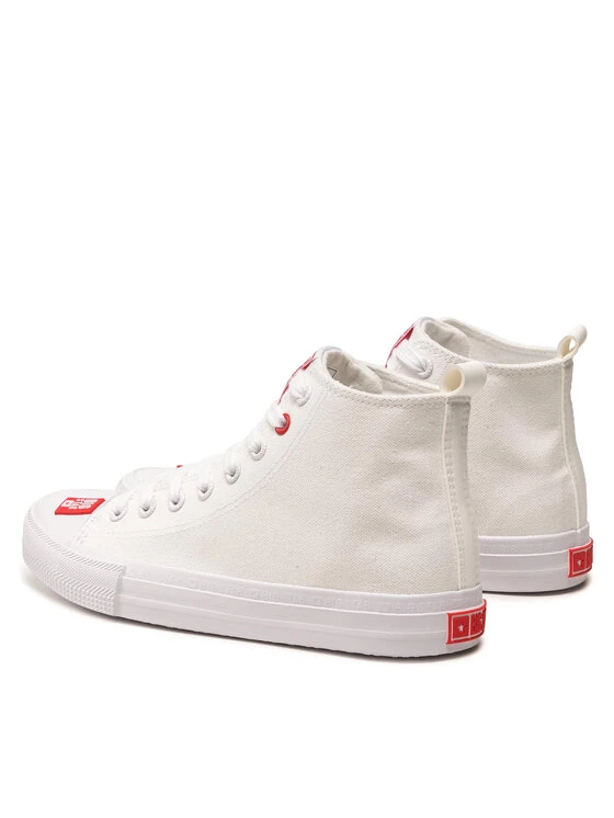 Big Star Shoes Γυναίκες Κλειστά Παπούτσια Sneakers JJ274010 Λευκό Λευκό 3 Big Star Shoes Γυναίκες Κλειστά Παπούτσια Sneakers JJ274010 Λευκό Λευκό - Image 3