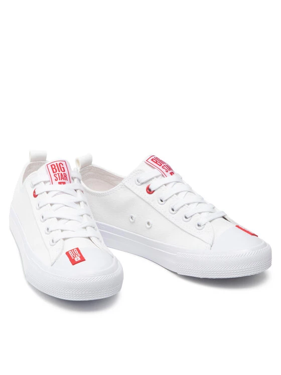 Big Star Shoes Γυναίκες Κλειστά Παπούτσια Sneakers JJ274015 Λευκό Λευκό 5 Big Star Shoes Γυναίκες Κλειστά Παπούτσια Sneakers JJ274015 Λευκό Λευκό - Image 5