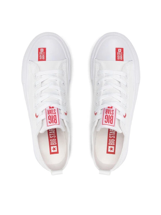 Big Star Shoes Γυναίκες Κλειστά Παπούτσια Sneakers JJ274015 Λευκό Λευκό 6 Big Star Shoes Γυναίκες Κλειστά Παπούτσια Sneakers JJ274015 Λευκό Λευκό - Image 6