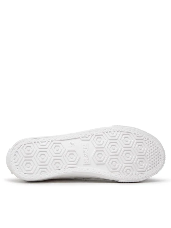 Big Star Shoes Γυναίκες Κλειστά Παπούτσια Sneakers JJ274001 Λευκό Λευκό 4 Big Star Shoes Γυναίκες Κλειστά Παπούτσια Sneakers JJ274001 Λευκό Λευκό - Image 4