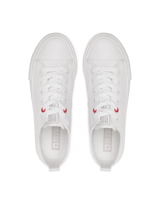 Big Star Shoes Γυναίκες Κλειστά Παπούτσια Sneakers JJ274001 Λευκό Λευκό 6 Big Star Shoes Γυναίκες Κλειστά Παπούτσια Sneakers JJ274001 Λευκό Λευκό - Image 6