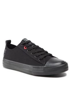 Big Star Shoes Γυναίκες Κλειστά Παπούτσια Sneakers JJ274003 Μαύρο Μαύρο