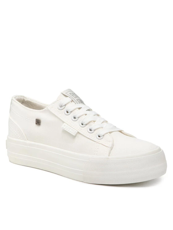 Big Star Shoes Γυναίκες Κλειστά Παπούτσια Πάνινα παπούτσια HH274051 Λευκό Λευκό 1 Big Star Shoes Γυναίκες Κλειστά Παπούτσια Πάνινα παπούτσια HH274051 Λευκό Λευκό