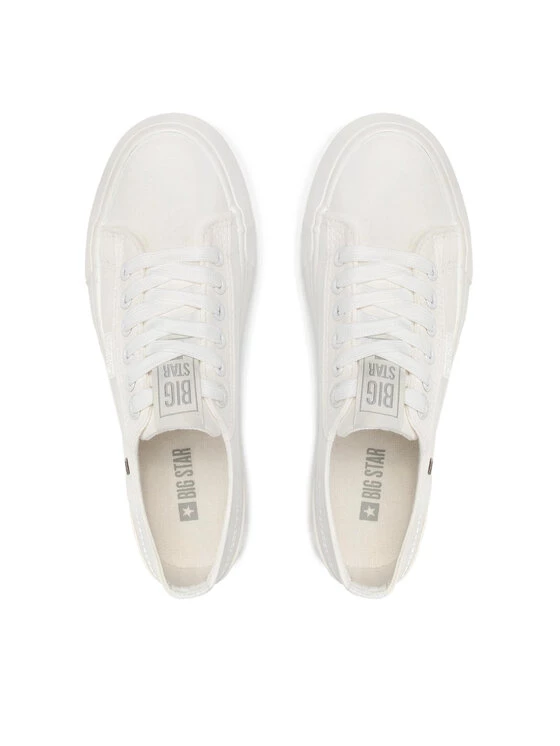 Big Star Shoes Γυναίκες Κλειστά Παπούτσια Πάνινα παπούτσια HH274051 Λευκό Λευκό 6 Big Star Shoes Γυναίκες Κλειστά Παπούτσια Πάνινα παπούτσια HH274051 Λευκό Λευκό - Image 6