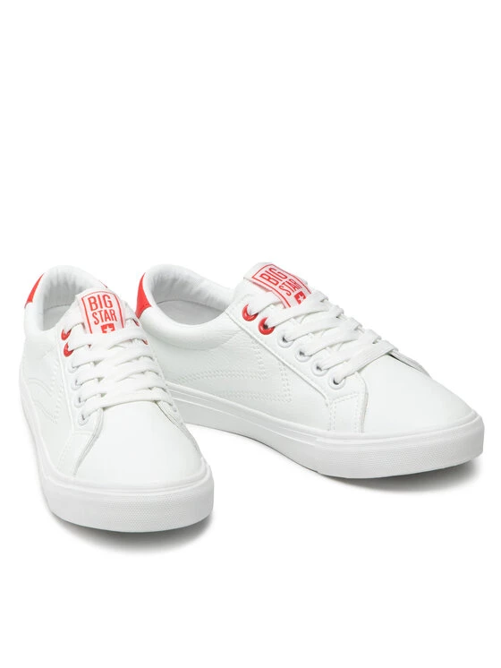 Big Star Shoes Γυναίκες Κλειστά Παπούτσια Πάνινα παπούτσια BB274210 Λευκό Λευκό 5 Big Star Shoes Γυναίκες Κλειστά Παπούτσια Πάνινα παπούτσια BB274210 Λευκό Λευκό - Image 5