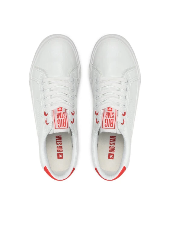 Big Star Shoes Γυναίκες Κλειστά Παπούτσια Πάνινα παπούτσια BB274210 Λευκό Λευκό 6 Big Star Shoes Γυναίκες Κλειστά Παπούτσια Πάνινα παπούτσια BB274210 Λευκό Λευκό - Image 6