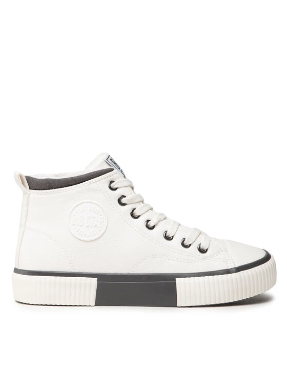 Big Star Shoes Γυναίκες Κλειστά Παπούτσια Sneakers II274158 Λευκό Λευκό 2 Big Star Shoes Γυναίκες Κλειστά Παπούτσια Sneakers II274158 Λευκό Λευκό - Image 2